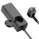 Мережевий зарядний пристрій HOCO NS4 Sharp PD65W(2C1A) desktop socket(EU/GER) Black (6942007617352) [802774], фото 4