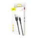 Кабель Baseus Cafule Cable USB For Lightning 1.5A 2m Gray+Black (CALKLF-CG1) [802304], фото 2