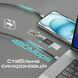 Кабель Promate USB Type-C - USB Type-C (M/M), 3A, 60W, 2 м, Black (ecoline-cc200.black) [604375], фото 2