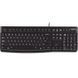 Клавіатура Logitech K120, UA, USB, OEM, чорна (920-002643) [401026], фото 1