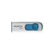Флеш-накопичувач ADATA USB 2.0 C008 16Gb White/Blue (AC008-16G-RWE) [805261], фото 1
