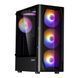 Корпус Zalman N4 Rev.1 без БЖ, 1xUSB3.0, 2xUSB2.0, 3x140мм RGB, 3x120мм RGB, VGA 315мм, LCS ready, TG Side Window, ATX, чорний (N4REV.1) [109648], фото 3