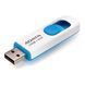 Флеш-накопичувач ADATA USB 2.0 C008 16Gb White/Blue (AC008-16G-RWE) [805261], фото 3