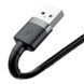 Кабель Baseus Cafule Cable USB For Lightning 1.5A 2m Gray+Black (CALKLF-CG1) [802304], фото 8