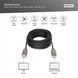 Кабель DIGITUS HDMI UHD 8K, AOC hybrid-fiber, type A M/M, 15м, чорний (AK-330126-150-S) [113780], фото 6