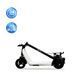 Електросамокат OKAI Zippy ES50С Black 8" 250W/500W, 5.2Ah, 20 km, 25 km/h, 10&deg;, 13.5 kg (ES50C-B) [800003], фото 4