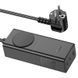 Мережевий зарядний пристрій HOCO NS4 Sharp PD65W(2C1A) desktop socket(EU/GER) Black (6942007617352) [802774], фото 3