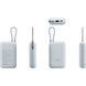 Зовнішній акумулятор Xiaomi Power Bank 10000mAh (Integrated Cable) Ice Blue GL (BHR9073GL) [806187], фото 9