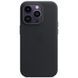 Чохол-накладка Apple Leather Case with MagSafe для Apple iPhone 14 Pro Midnight (MPPG3) [614829], фото 1