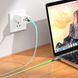 Кабель HOCO U112 Shine 60W charging data cable for Type-C to Type-C Gray (6931474788825) [804393], фото 4