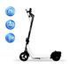 Електросамокат OKAI Zippy ES50С Black 8" 250W/500W, 5.2Ah, 20 km, 25 km/h, 10&deg;, 13.5 kg (ES50C-B) [800003], фото 3