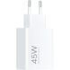 Зарядний пристрій Xiaomi 45W Turbo Charging USB-A White (BHR07SLEU) [615073], фото 2