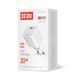Мережевий зарядний пристрій ColorWay GaN Mini 30W PD Port PPS USB-C White (CW-CHS054PD-WT) [603370], фото 1