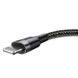 Кабель Baseus Cafule Cable USB For Lightning 1.5A 2m Gray+Black (CALKLF-CG1) [802304], фото 9