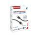 Кабель Promate USB Type-C - USB Type-C (M/M), 3A, 60W, 2 м, Black (ecoline-cc200.black) [604375], фото 6