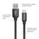 Кабель ColorWay USB - USB-C (M/M), 2 м Black (CW-CBUC008-BK) [607377], фото 2