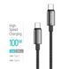 Кабель ColorWay USB Type-C - USB Type-C (M/M), zinc alloy braided, 5А, 2 м, Black (CW-CBPDCC099-BK) [619966], фото 5