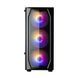 Корпус Zalman N4 Rev.1 без БЖ, 1xUSB3.0, 2xUSB2.0, 3x140мм RGB, 3x120мм RGB, VGA 315мм, LCS ready, TG Side Window, ATX, чорний (N4REV.1) [109648], фото 4