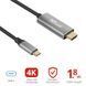 Адаптер Trust Calyx USB-C > HDMI, 1.8м, чорний (23332_TRUST) [108494], фото 4