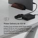 Зарядний пристрій мережевий Belkin 100Вт USB-С GAN PD PPS, кабель USB-C 2м, чорний OEM (INC016VFBK) [108399], фото 2