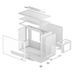 Корпус DeepCool CH160 Plus White без БЖ (R-CH160-WHNGM0-G) [618119], фото 3