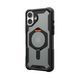 Чохол UAG для iPhone 16 Plus, Plasma XTE MagSafe, Black/Orange (114473114097) [108239], фото 7