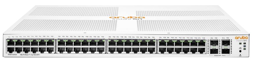 HPE Комутатор HPE Aruba Instant On 1930, 48xGE, 4x1/10GE SFP ports, LT Warranty (JL685A)