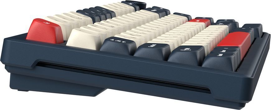 Клавіатура бездротова GamePro Asgard Yord Keychron Super Red Switch Blue (MK266BL) [616002]