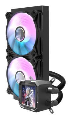 Система охолодження для комп&rsquo;ютерного процесора DARK FLASH DV240S чорний (DV240S BLACK) [503238]