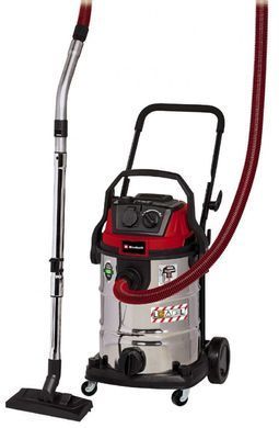 Пилосос професійний Einhell TE-VC 2230 SACL, 1400Вт, 220мБар, контейнер 30л, розетка, клас L, 9.15кг (2342465) [105674]
