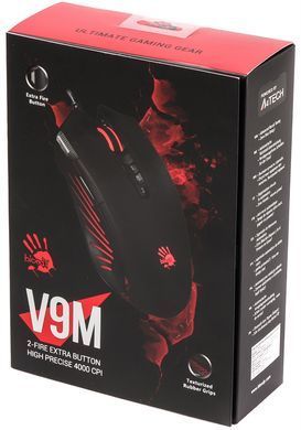 Миша A4Tech V9M Bloody Black Extra Fire Button (V9M Bloody (Black)) [611431]
