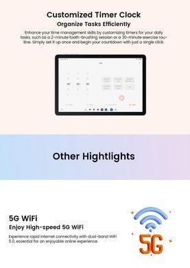 Планшет PAD90 10" 128GB OSCAL (PAD90 GREY) [503186]