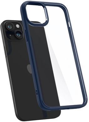 Чохол Spigen для iPhone 15, Ultra Hybrid, Navy Blue (ACS06801) [108190]