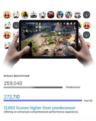 Планшет PAD90 10" 128GB OSCAL (PAD90 GREY) [503186]