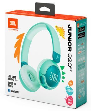 Гарнітура JBL JR320BT Green (JBLJR320BTGRN) [201407]