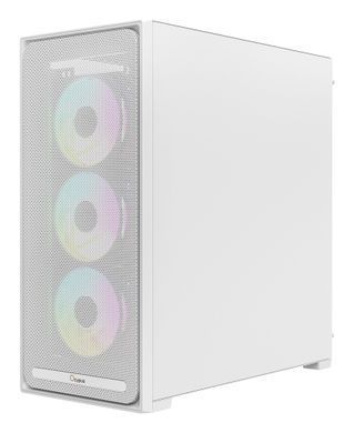 Корпус для комп'ютера ATX W/O PSU DELTA C70 WH ARGB OCYPUS (DELTA-C70-WHG400XX-GL) [503590]