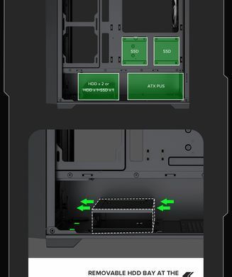 Корпус для ПК GAMEMAX (Defender MB) [303384]