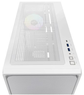 Корпус для комп'ютера ATX W/O PSU DELTA C70 WH ARGB OCYPUS (DELTA-C70-WHG400XX-GL) [503590]