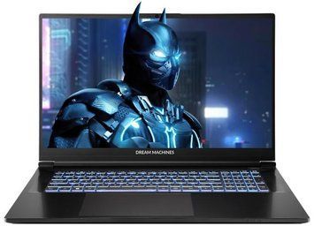 Ноутбук Dream Machines RG5070-17 17.3FHD IPS, Intel i9-14900HX, 32GB, F2TB, NVD5070-8, DOS, чорний (RG5070-17UA22) [110234]