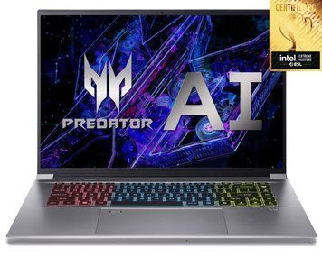 Ноутбук Acer Predator Triton Neo 16 PTN16-51 16" WQXGA, Intel U9-185H, 32GB, F1TB, NVD4060-8, Lin, сріблястий (NH.QSAEU.008) [112793]