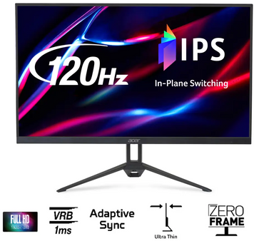 Монiтор 27" Acer Nitro KG273G0bi Black (UM.HX3EE.014) [204334]