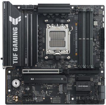 Материнcька плата ASUS TUF GAMING B850M-E WIFI sAM5 B850 4xDDR5 M.2 HDMI DP Wi-Fi BT mATX (90MB1LS0-M0EAY0) [109241]