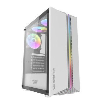 Корпус для комп'ютера DARK FLASH DK151 ATX без блока живлення, білий (DK151 WHITE) [503303]