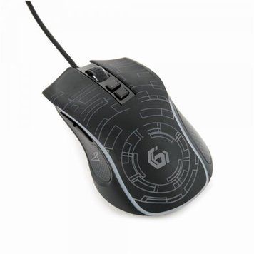 Миша Gembird Black (MUSG-RGB-01) [606566]