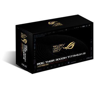 Блок живлення Asus ROG Thor 3000W Titanium III Edition 20 (ROG Equalizer) (90YE00VA-B0NA00) [621440]