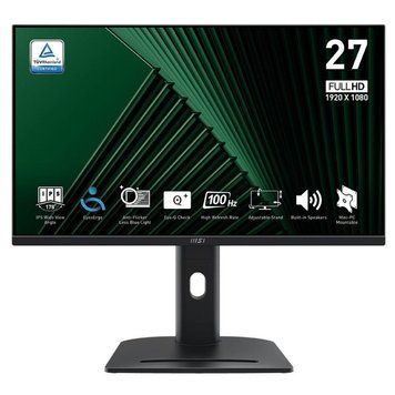 Монітор MSI 27" IPS Black 100Hz (PRO MP275PG) [617926]