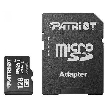 Карта пам'яті microSDXC (UHS-1) Patriot LX Series 128Gb class 10 (adapter SD) (PSF128GMCSDXC10) [802862]