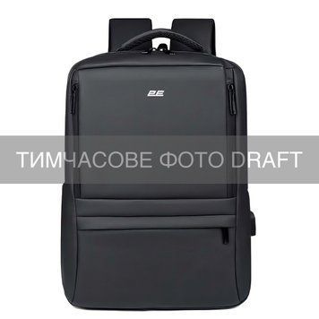 Рюкзак для ноутбука 2E, Impulse 15.6/16", чорний (2E-BPT7416BK) [113905]