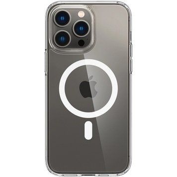 Чохол-накладка Spigen Crystal Hybrid with MagFit для Apple iPhone 14 Pro Clear (ACS04670) [602869]