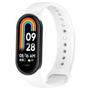 Силіконовий ремінець BeCover для Xiaomi Mi Smart Band 8 White (709398) [604922]